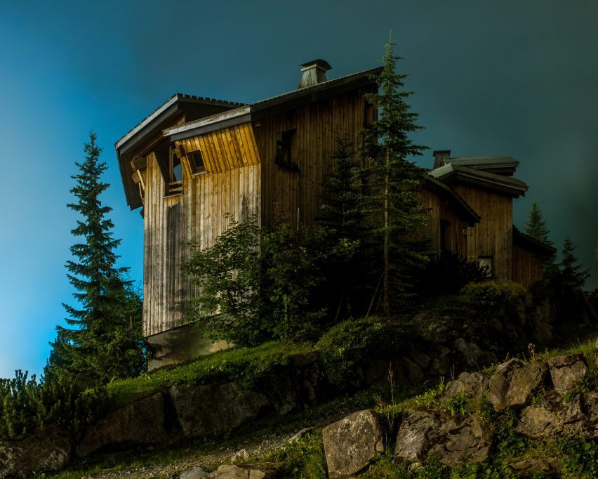 Chalet l'Ours II, Avoriaz, France, 2012. Taken from Building Stories by Alastair Philip Wiper