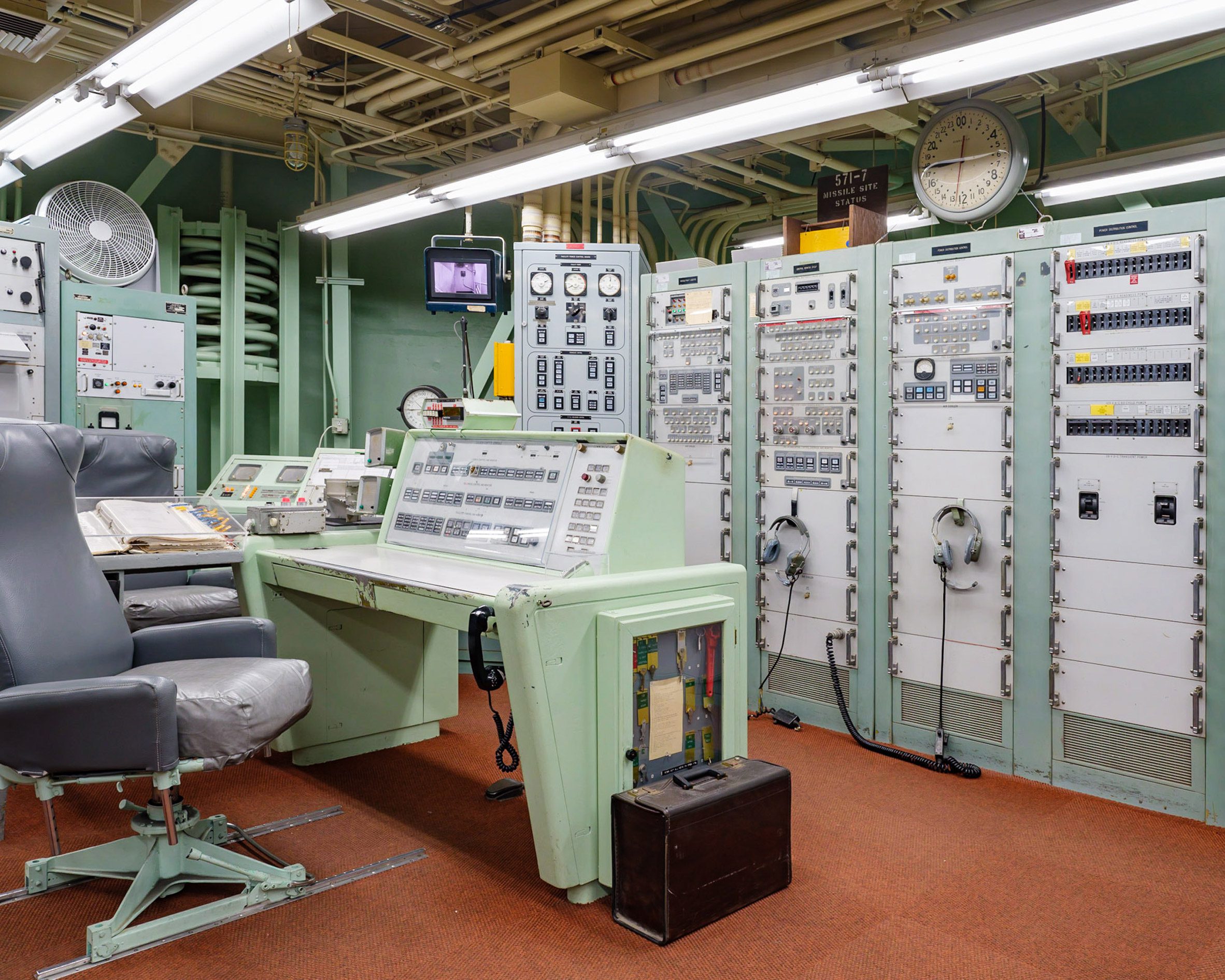Launch Control Centre of Titan II Nuclear Missile, Arizona, USA, 2022. Taken from Building Stories by Alastair Philip Wiper