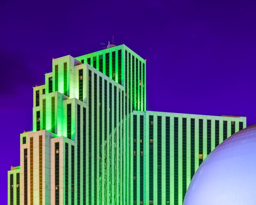 Silver Legacy Resort Casino, Reno, Nevada, USA, 2022. Taken from Building Stories by Alastair Philip Wiper