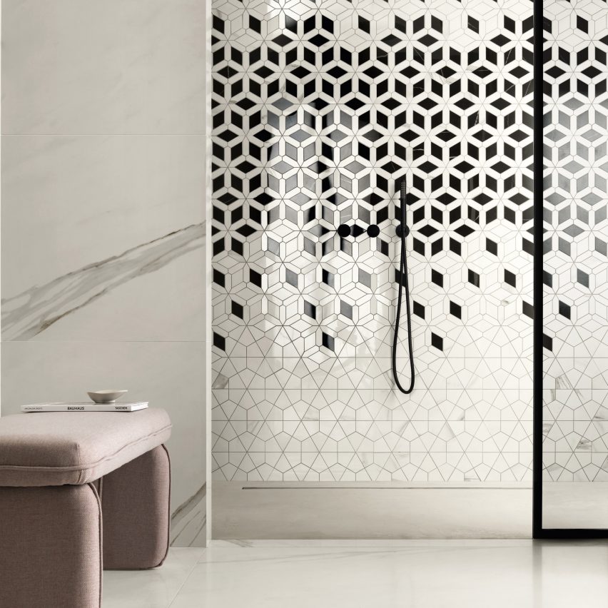 Decor tiles by Zaha Hadid Architects and Atlas Concorde