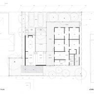 Ground floor plan of Cascade House by John Ellway