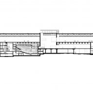 Section drawing of the Polish History Museum by WXCA
