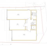 Second floor plan of Workstack by dRMM