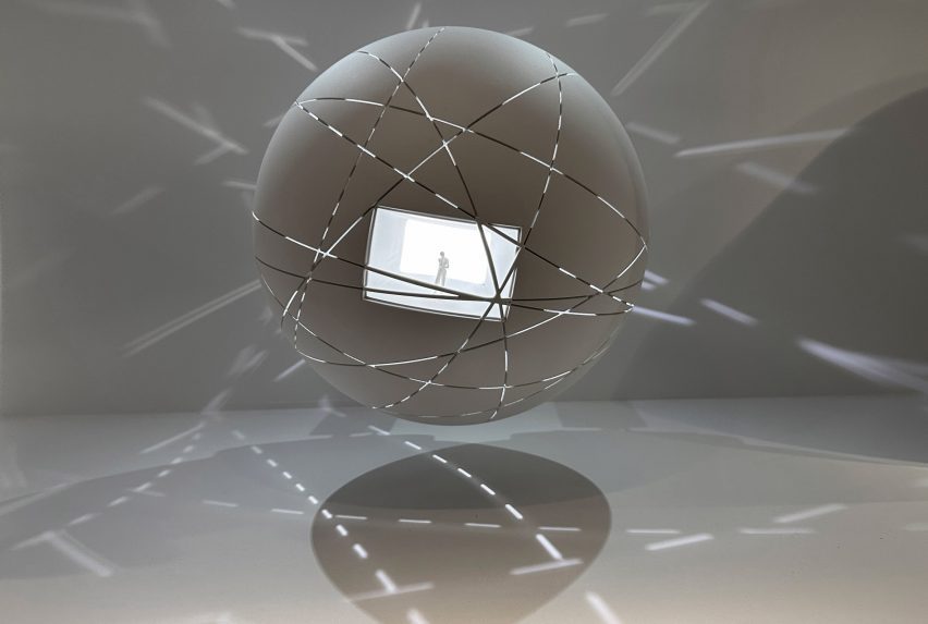 A spherical model
