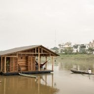 Floating house by Natura Futura and Juan Carlos Bamba