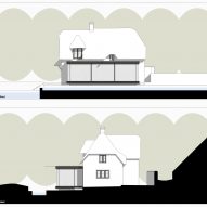 Elevations of watercress cottage