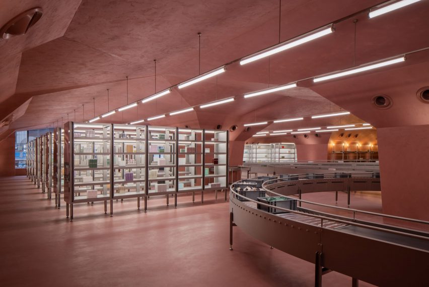Industrial-style interiors of Harmay Chongqing store by Aim Architecture