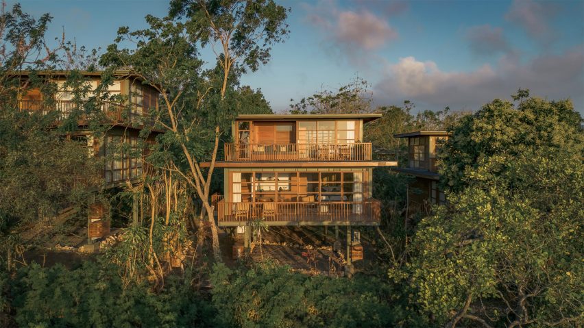Treehouse Villa at Bali resort by Stilt Studios