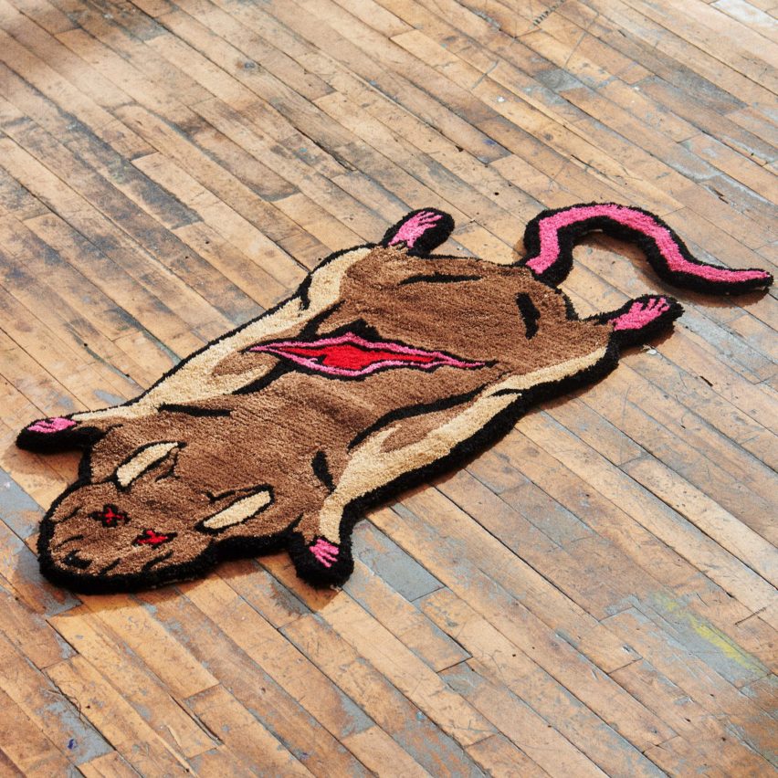 Rat rug by Tian & Teague