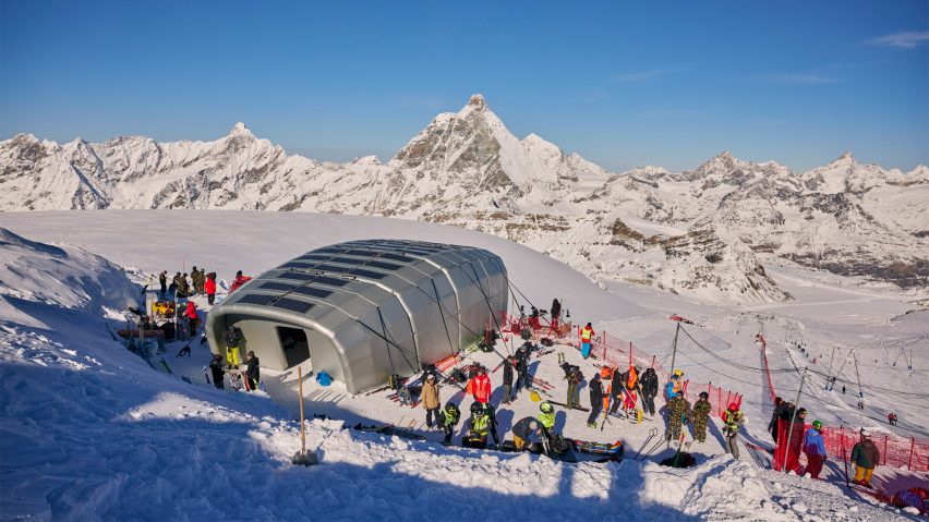 Ski Start House by Ingenhoven Architects
