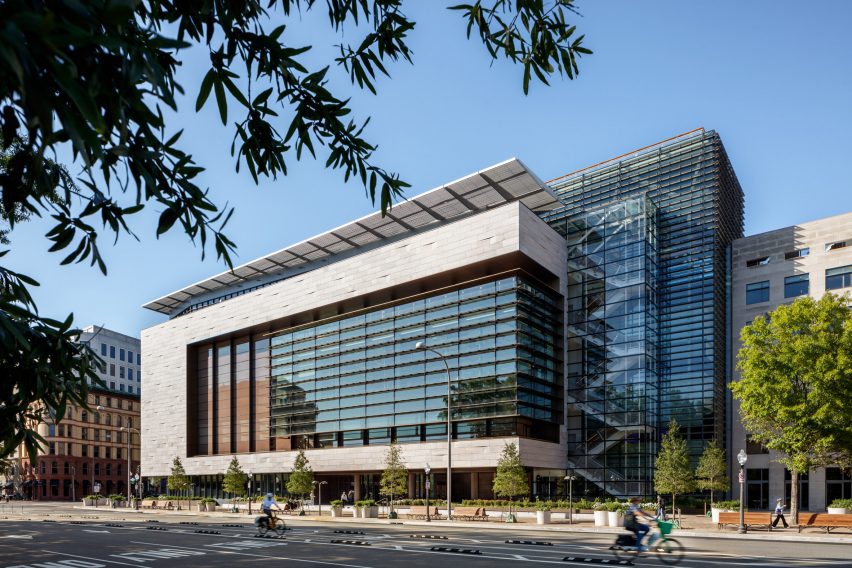John Hopkins University Bloomberg Center in Washington, DC