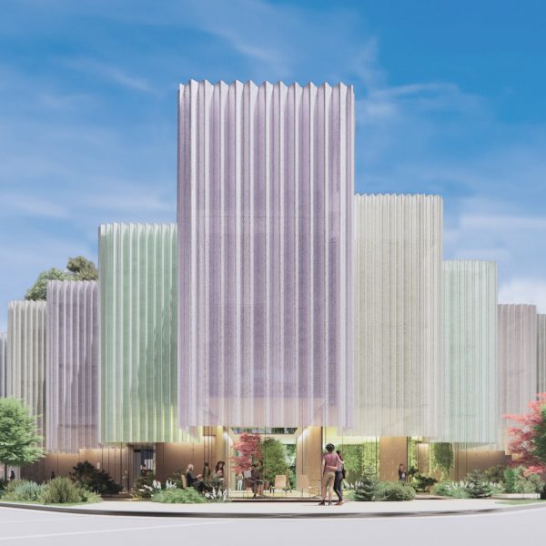 Kengo Kuma unveils colourful structure for Miami Design District