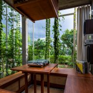 Interior of Labri house by Nguyen Khai Architects & Associates