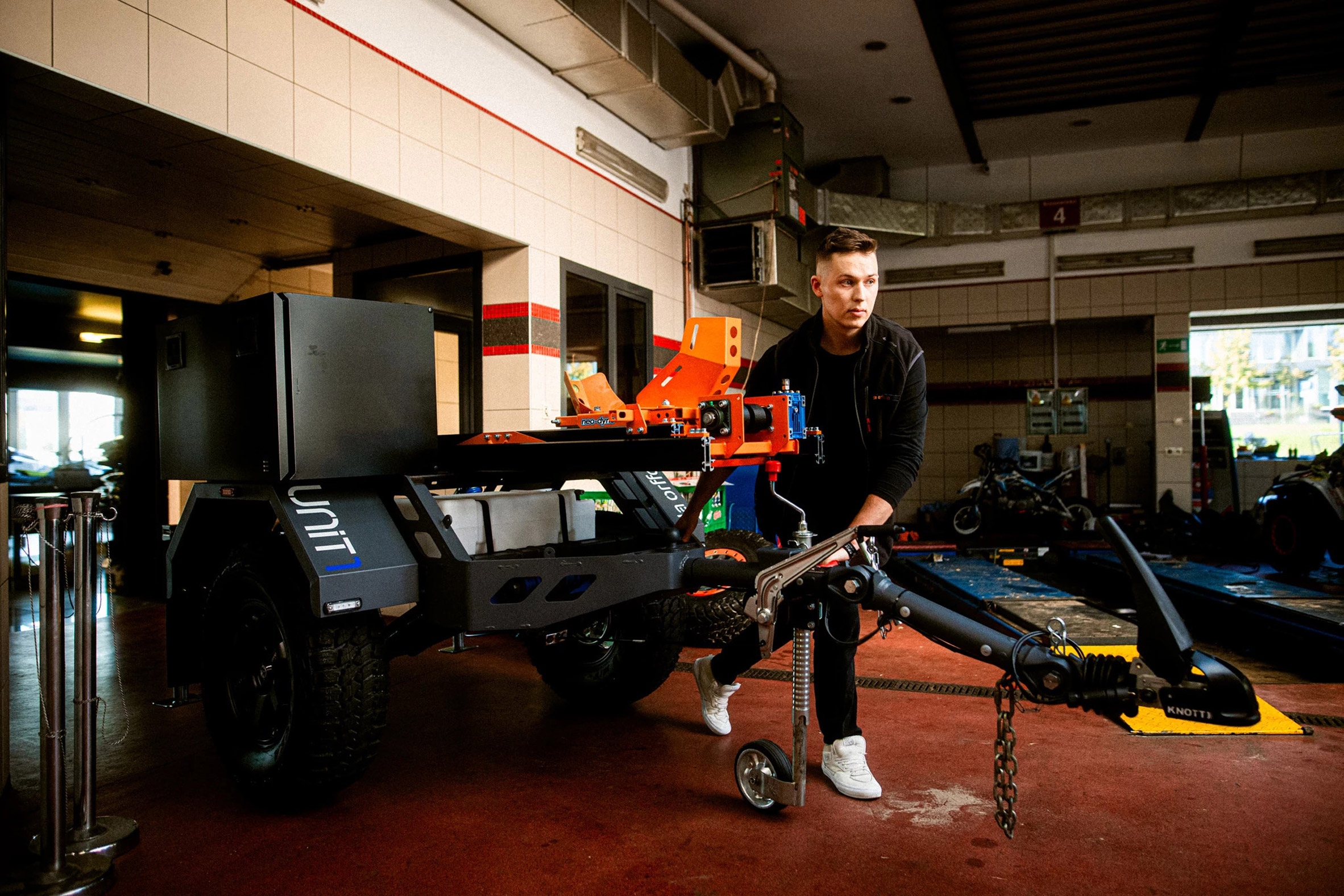 Image of The Life Chariot awarded the humanitarian prize for James Dyson Awards 2023
