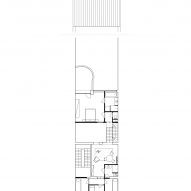 First floor plan of a Belgian home by Mamout
