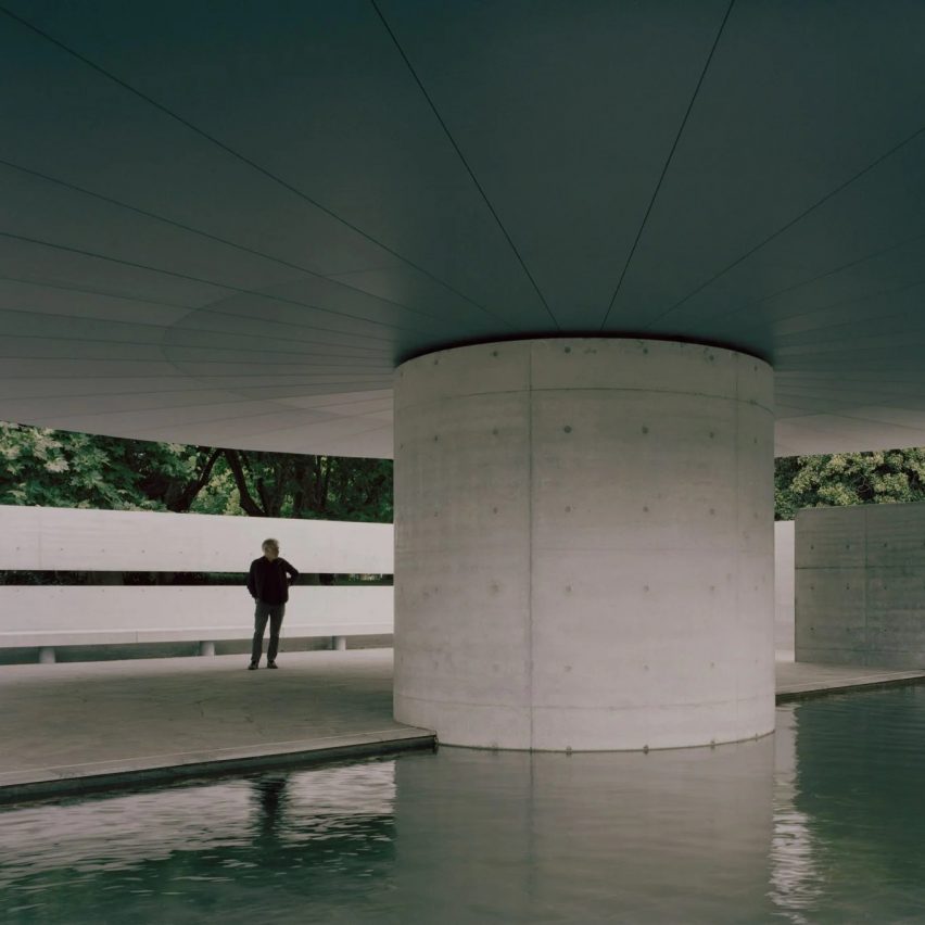 Tadao Ando pavilion Melbourne