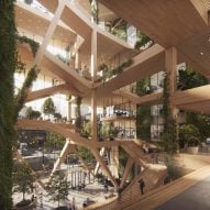 NBBJ releases concept for modular mass-timber lab building