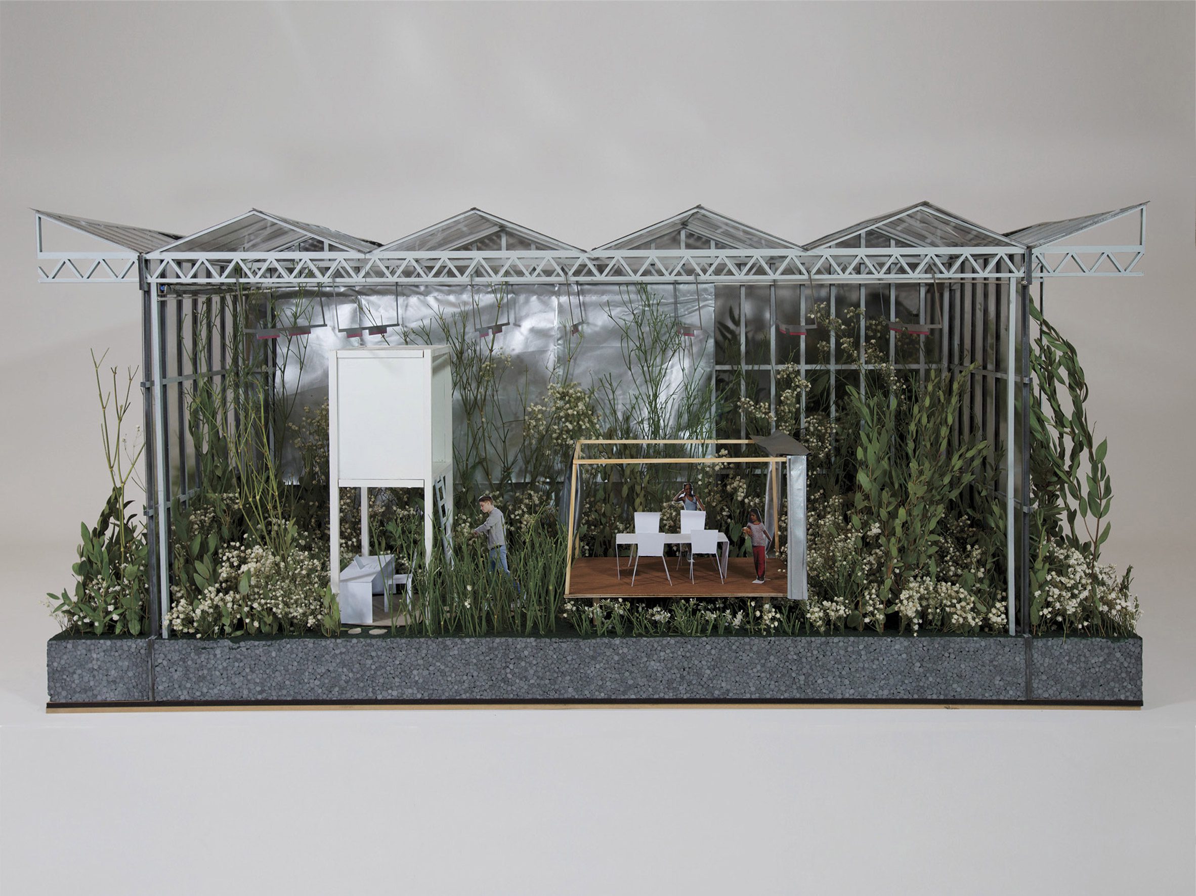 photo of a greenhouse model