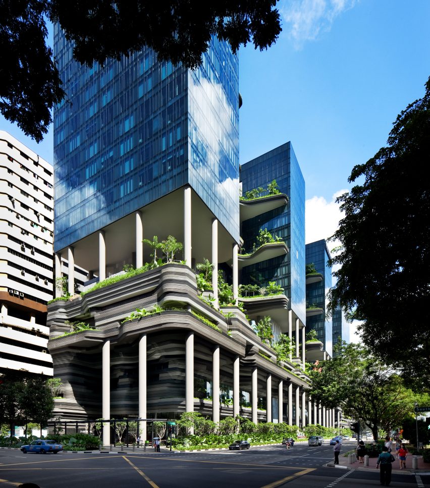 The Parkroyal Collection hotel, Singapore, WOHA (2013)