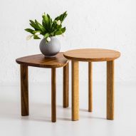 Pebble Side Table by Andrew Carvolth for Jam