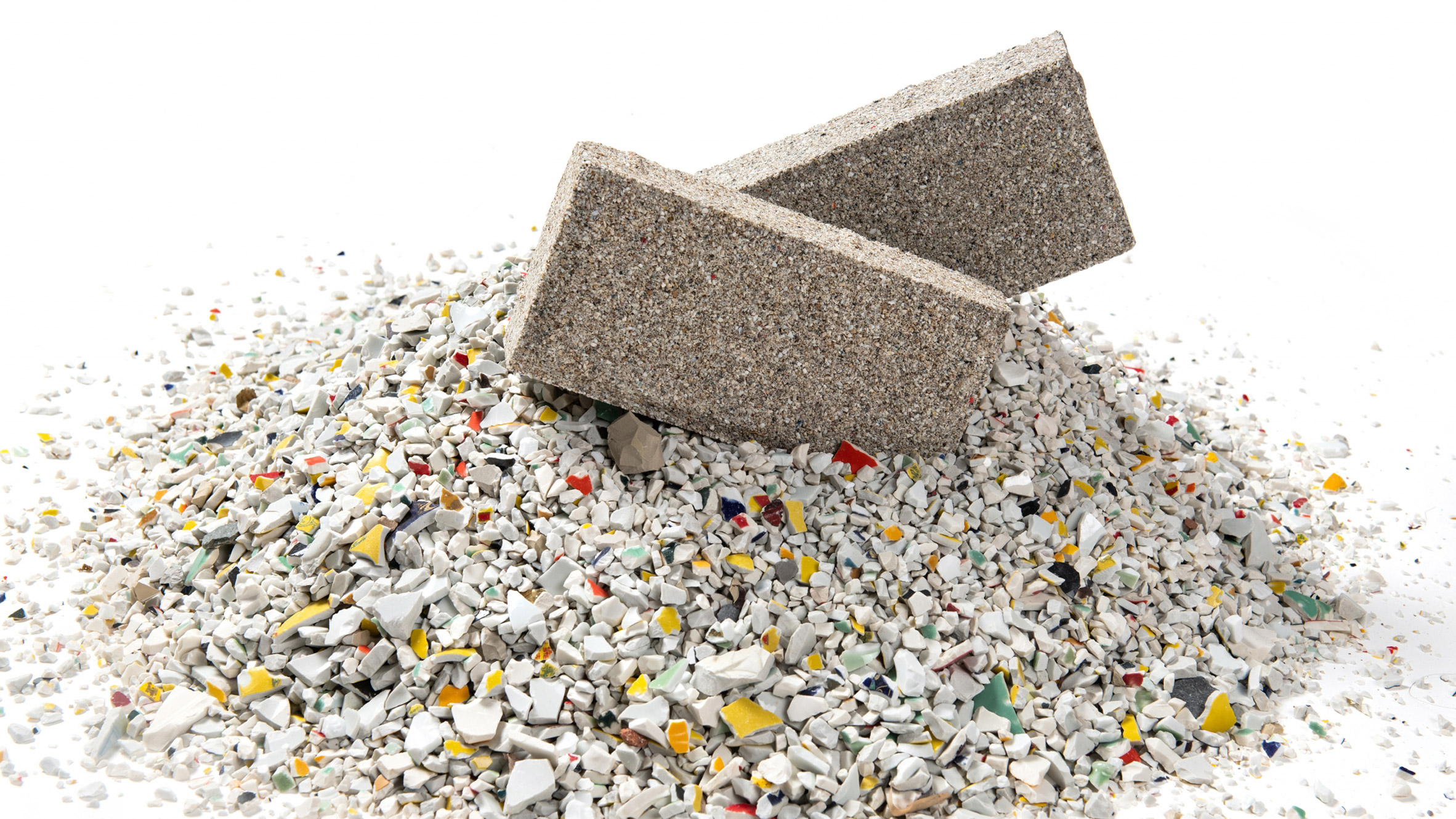 Yi Design turns ceramic waste into water-permeable bricks - Vimarsana News