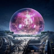 MSG Sphere London render