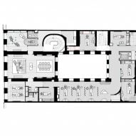 Third floor plan La Maison de Beauté Carita by REV Architecture
