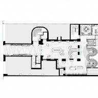 Ground floor plan La Maison de Beauté Carita by REV Architecture