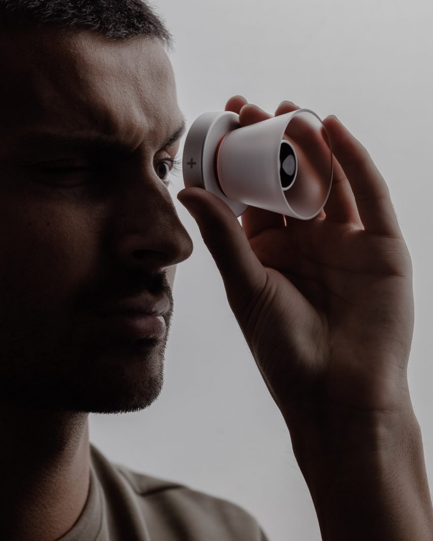 The Ophthalmoscope in the AI Smart Aid Kit by Map Project Office and Modem