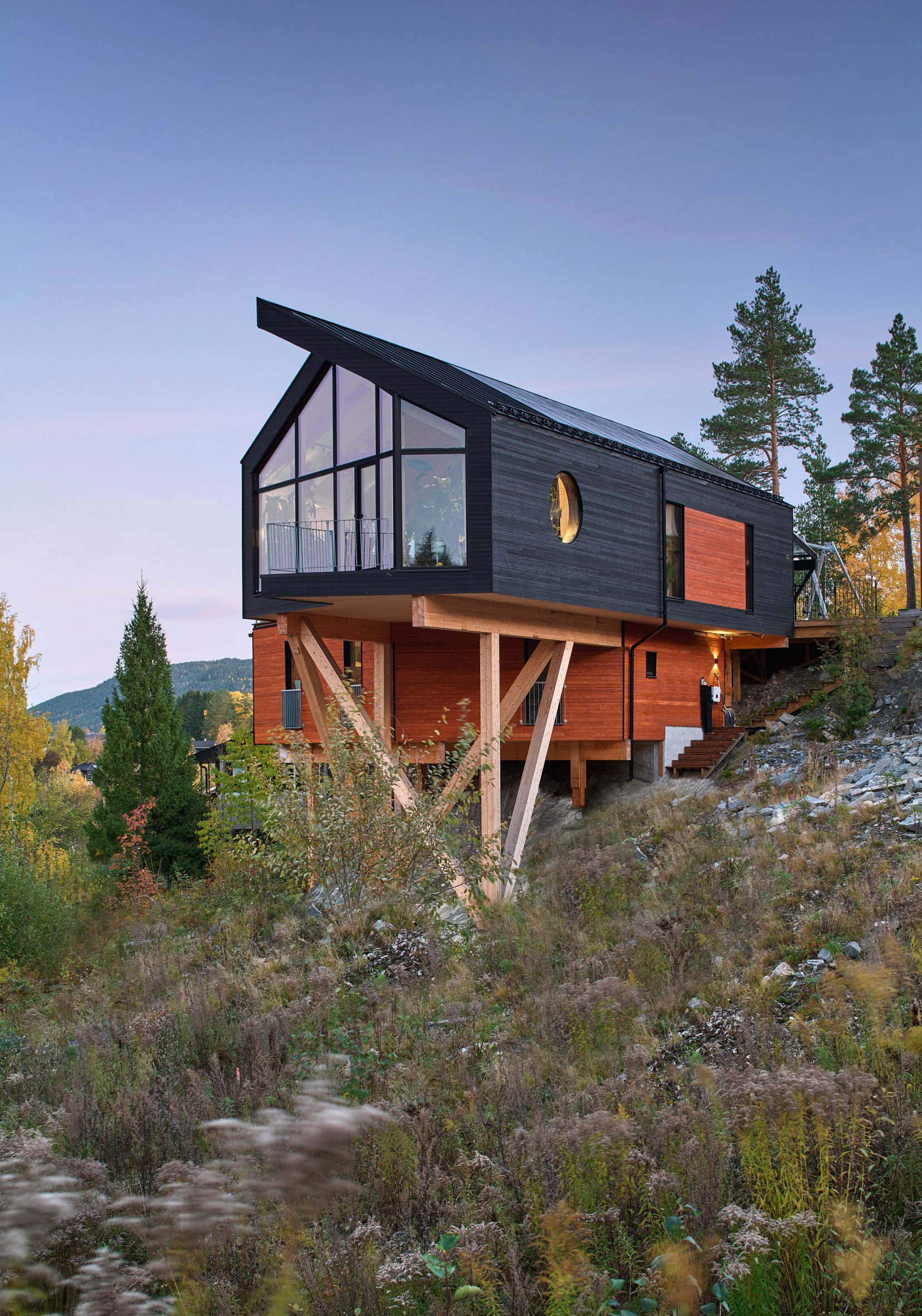 Snohetta and Tor Helge Dokka have created a Norwegian residence