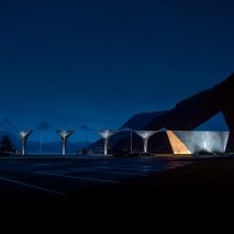Espenes Rest Stop in Norway designed by Code and Light Bureau