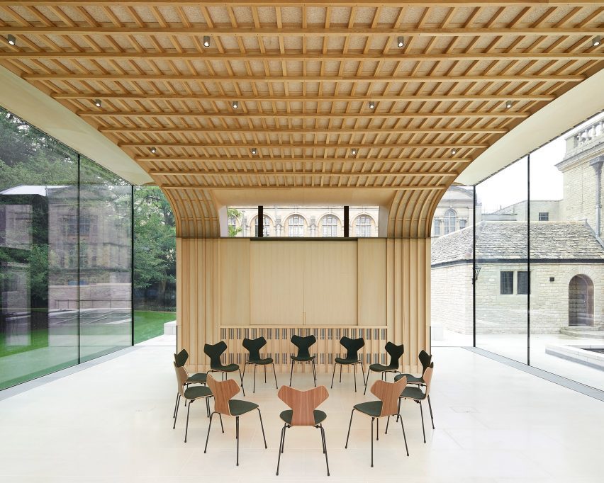 Stanton Williams adds pavilion to Oxford redevelopment