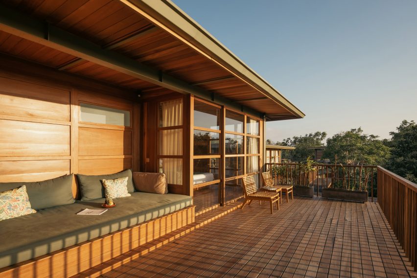 Stilt Studios design large terraces for Bali resort