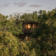 Treehouse Villa at Bali resort by Stilt Studios