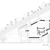 Ground floor plan of Edge House by Studio Prototype