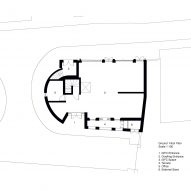 Ground floor plan of The Hoxton Mule by Sam Jacob Studio