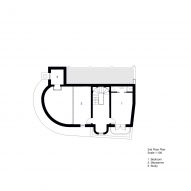 Second floor plan of The Hoxton Mule by Sam Jacob Studio