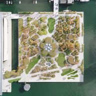 Cobe unveils The Opera Park on island in Copenhagen's harbour