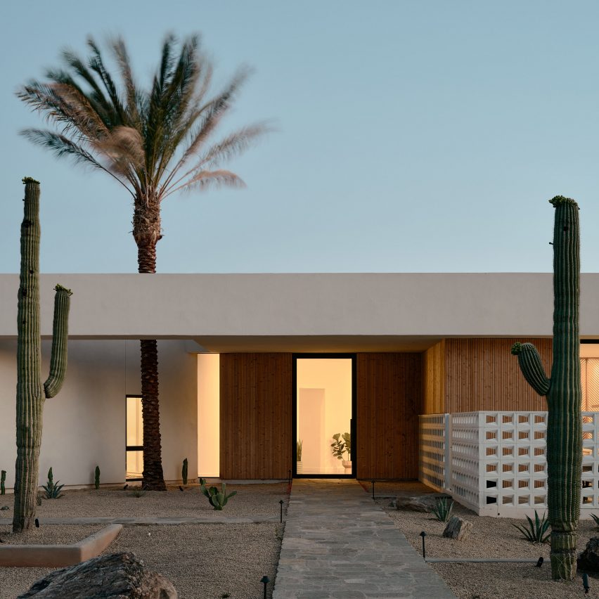 The Ranch Mine creates White Dates house for desert site in Phoenix