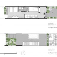 Floor plans of De Chill House in Vietnam by X11