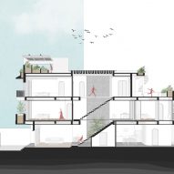 Section of De Chill House in Vietnam by X11
