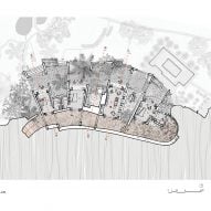 Ground floor plan community centre in Bangalore by A Threshold