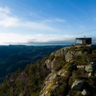 Feste designs free-to-use cabins for 25 locations in southern Norway