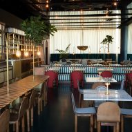 Bacana Studio designed interiors for Lisbon riverfront restaurant