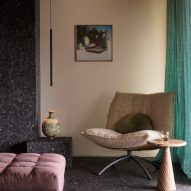 Living room interior of Black Diamond house by YSG