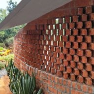 Blurring Boundaries designs brick home nestled in Indian forest