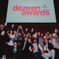 Architects and designers from around the world celebrate at Dezeen Awards 2023 party