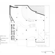 Ground floor plan of Nanchang OCT Contemporary Arts Centre by Decode Urbanism Office