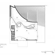 First floor plan of Nanchang OCT Contemporary Arts Centre by Decode Urbanism Office