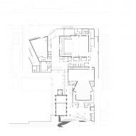 First floor plan of the Geelong Arts Centre by ARM Architecture